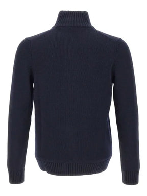 Gran Sasso button-fastening high-neck cardigan