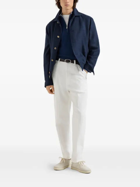 Brunello Cucinelli half-zip sweater