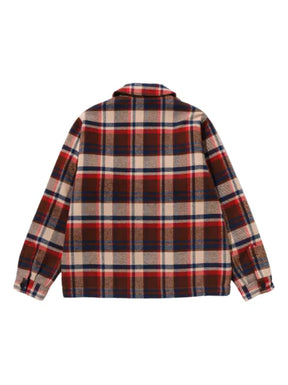 A BATHING APE® check pockets jacket