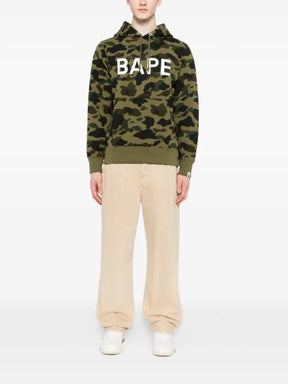 A BATHING APE® camo-print cotton hoodie