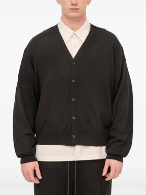 The Viridi-Anne elbow-patch cardigan