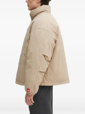 The North Face buttoned funnel-neck jacket
