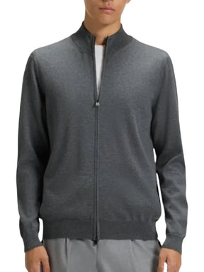 BOSS zipped cardigan