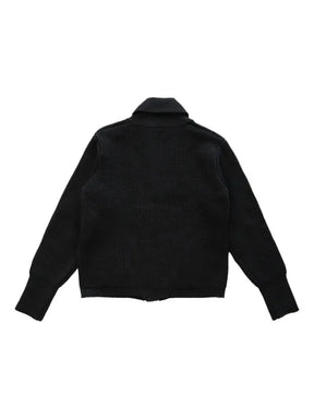 Chrome Hearts cashmere cross-patch cardigan