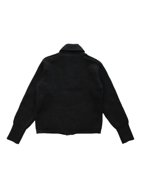 Chrome Hearts cashmere cross-patch cardigan