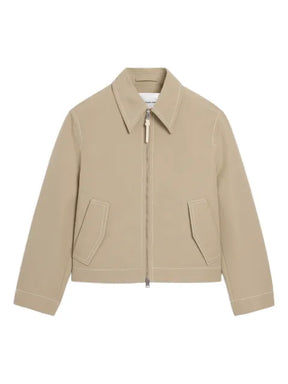 AMI Paris cotton zipped jacket