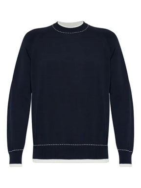 Eleventy long-sleeve crew-neck sweater