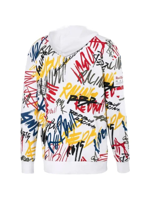 PUMA red bull racing hooded graphic T-shirt