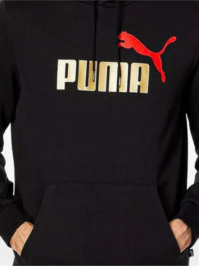 PUMA big logo fleece T-shirt