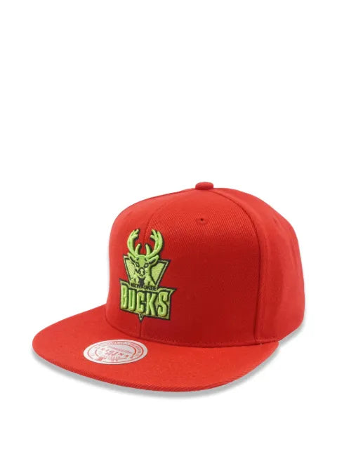 Mitchell & Ness Milwaukee Bucks NBA Hardwood Classics Reverse Candy Apple Baseballkappe