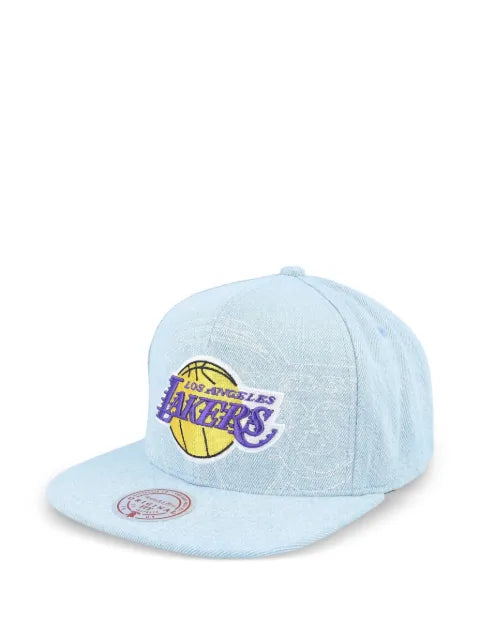 Mitchell & Ness NBA Los Angeles Lakers Baseballkappe mit Ziernaht