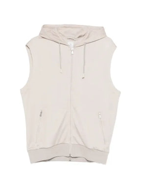 Eleventy hooded zip-up vest