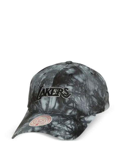 Mitchell & Ness NBA Los Angeles Lakers Baseballkappe mit Batikmuster