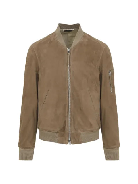 TOM FORD suede bomber jack