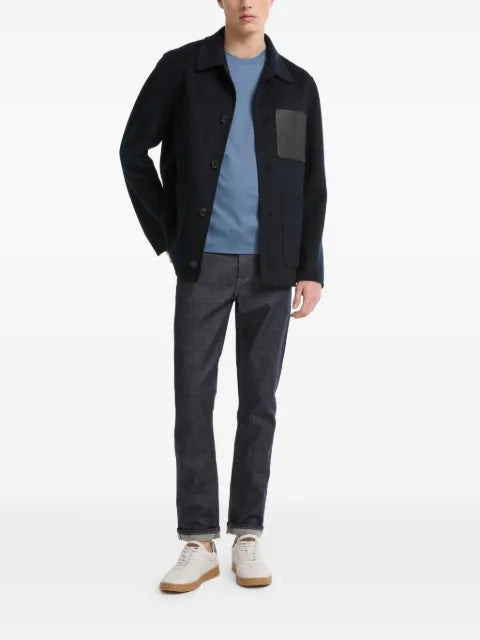 Yves Salomon pocket-detail shirt jacket