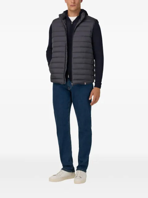 Boggi Milano Gilet in recycled goose feather