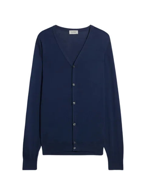 Fortela Whitchurch buttoned ribbed cardigan
