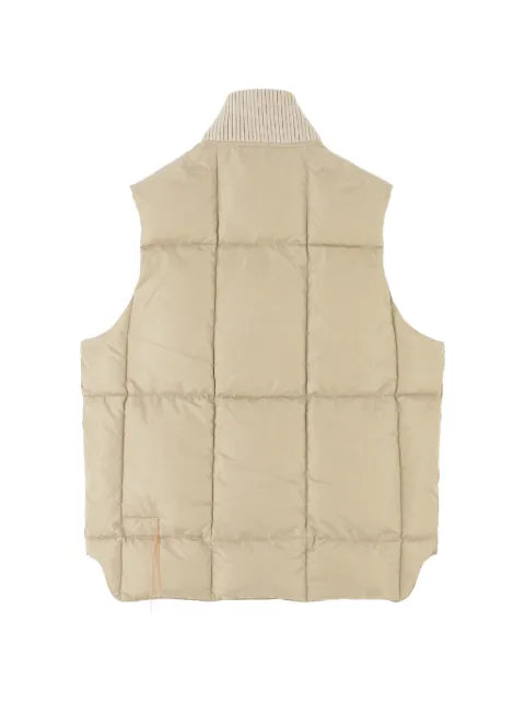 Fortela quilted-pattern gilet