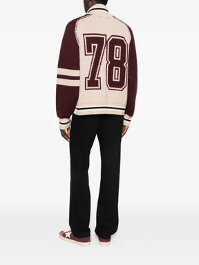 Golden Goose bomber jacket in jacquard knit