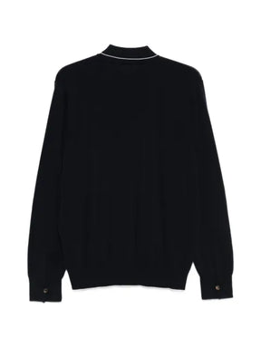 Eleventy contrasting-trim cardigan
