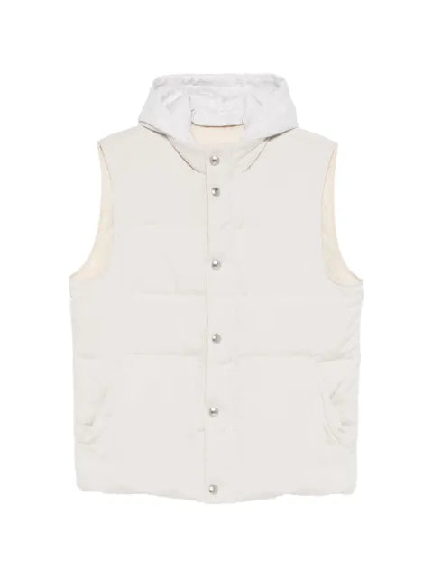 Eleventy hooded padded gilet