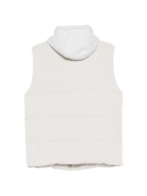 Eleventy hooded padded gilet