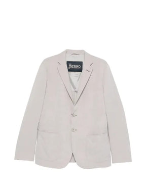 Herno buttoned textured blazer