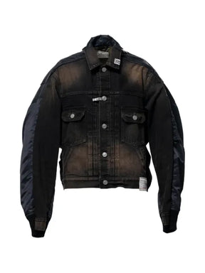 Maison MIHARA YASUHIRO panelled denim jacket