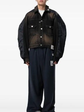 Maison MIHARA YASUHIRO panelled denim jacket