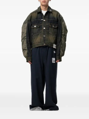 Maison MIHARA YASUHIRO panelled denim jacket