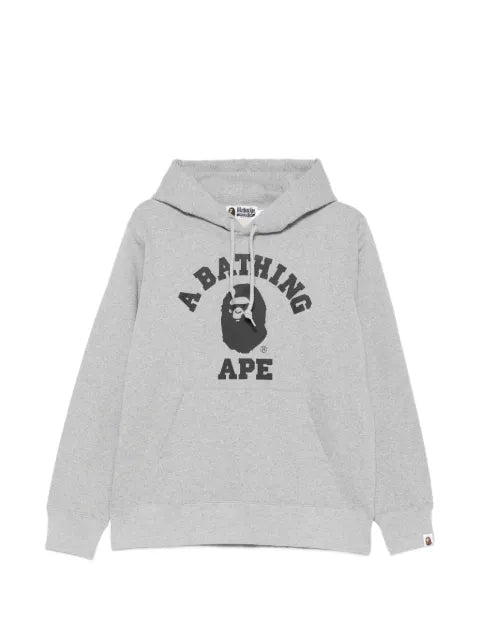 A BATHING APE® logo-print hoodie