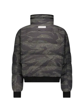 Mostly Heard Rarely Seen reversible camo puffer jacket