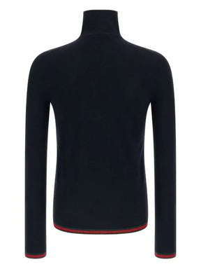 Gucci turtleneck striped T-shirt