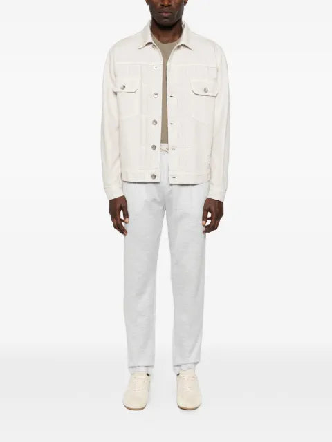 Eleventy flap-pocket jacket