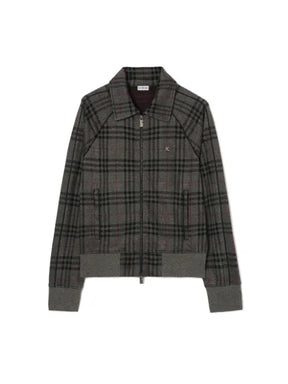 Burberry Check track jacket