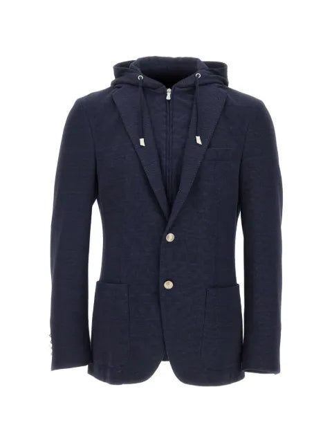 Eleventy hooded blazer