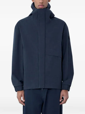 Moncler Sillon hooded wool blend windbreaker