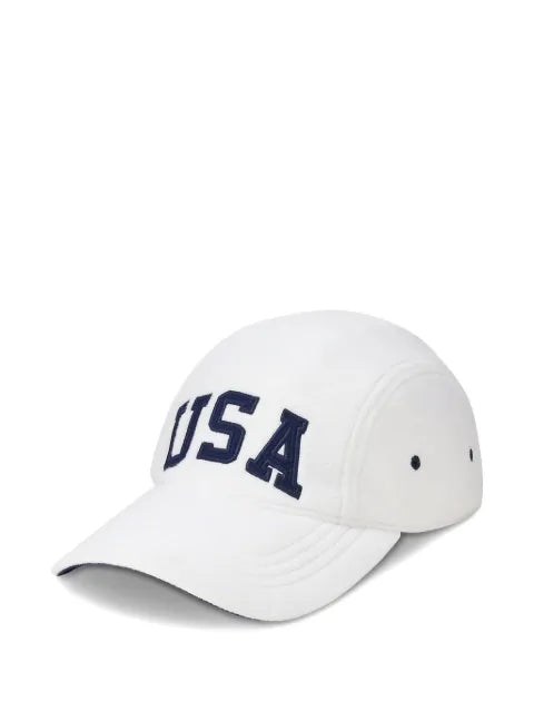 Polo Ralph Lauren Flag Fleece Baseballkappe mit Logo-Stickerei