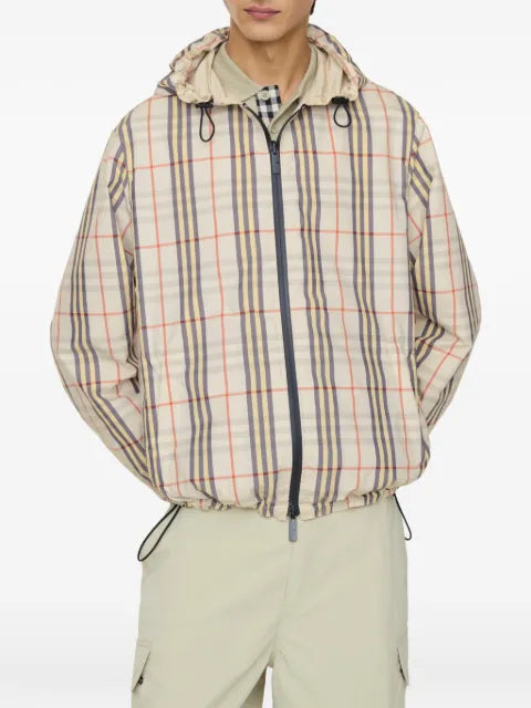 Burberry reversible Check Newport hooded jacket