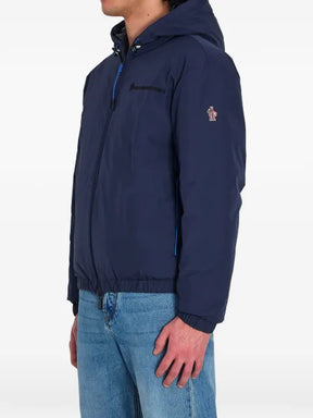 Moncler Grenoble Berguns reversible hooded down bomber jacket