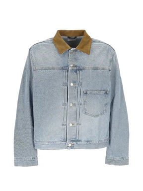 Haikure jacket with corduroy collar