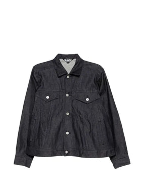 Black Comme Des Garçons loose-fit denim jacket