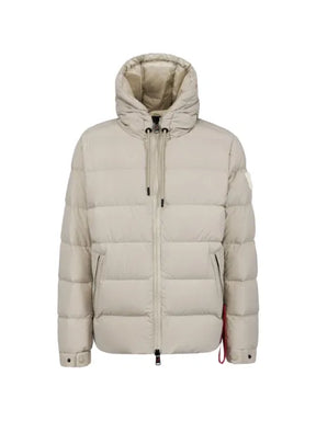 AFTER LABEL hooded puffer jacket