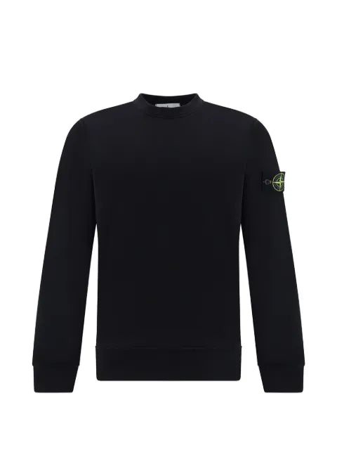 Stone Island logo-patch sweatshirt
