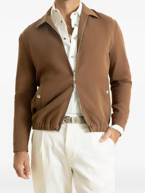 Eleventy zip bomber jacket