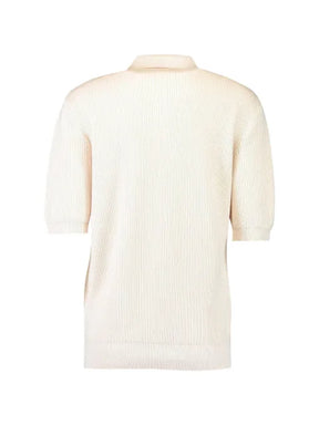 Eleventy zip short sleeve pullover