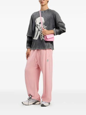 Palm Angels Skull double long-sleeved shirt