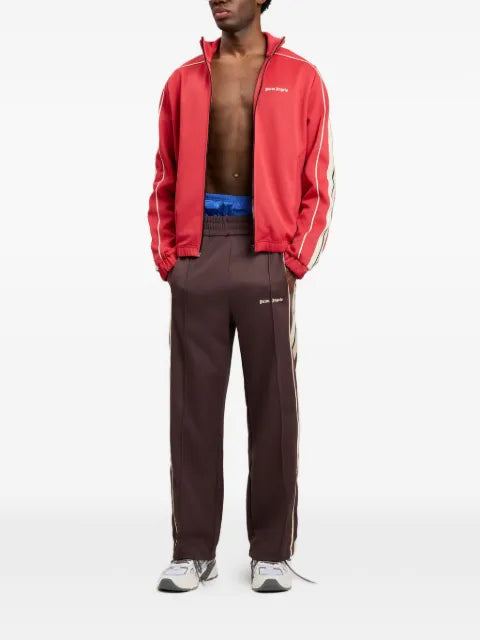 Palm Angels logo-print track jacket