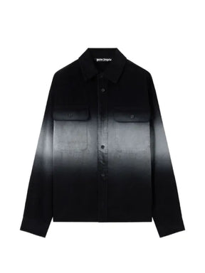 Palm Angels gradient-effect shirt jacket