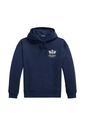 Polo Ralph Lauren logo-embroidered drawstring hoodie